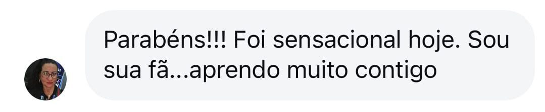 Depoimento de participante do Congresso Brasileiro de Seguro de Vida 7